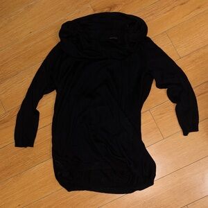 torrid Black Cowl Neck Long Sleeve Top